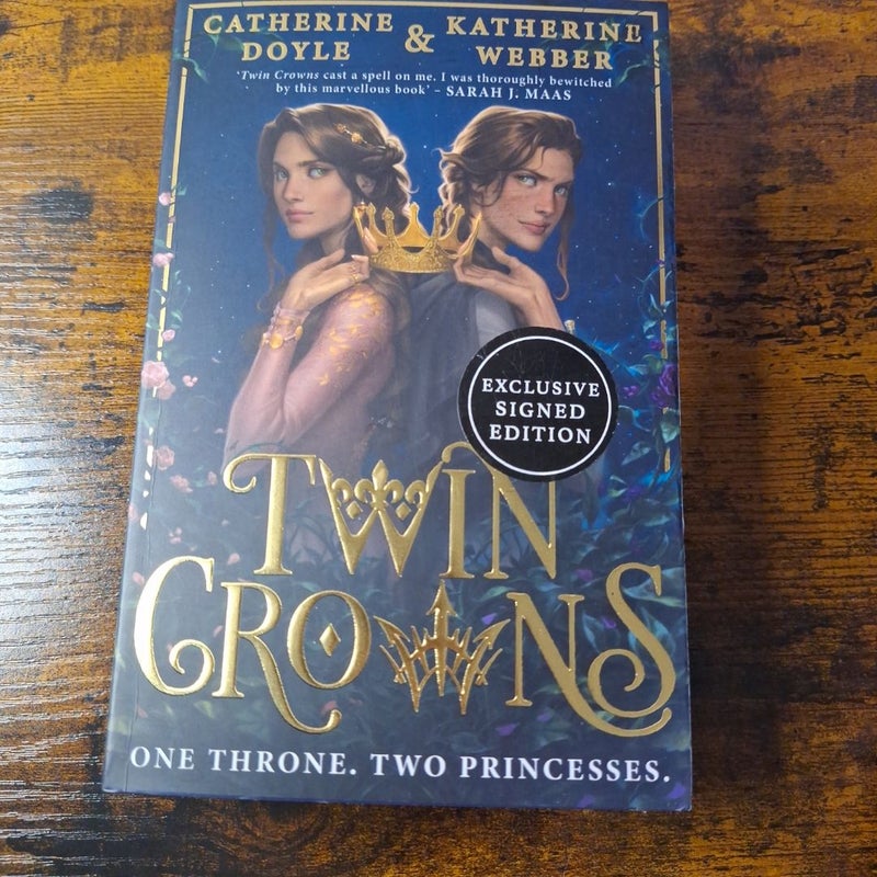 Twin Crowns *Waterstones exclusive signed edition*