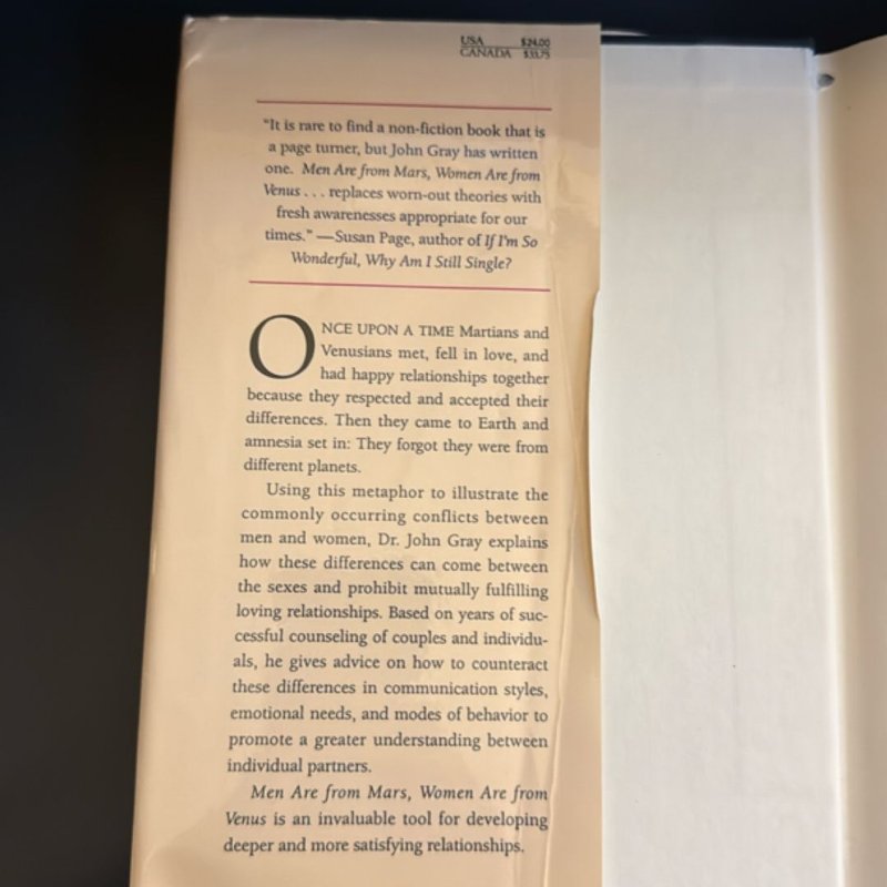 Men Are from Mars, Women Are from Venus