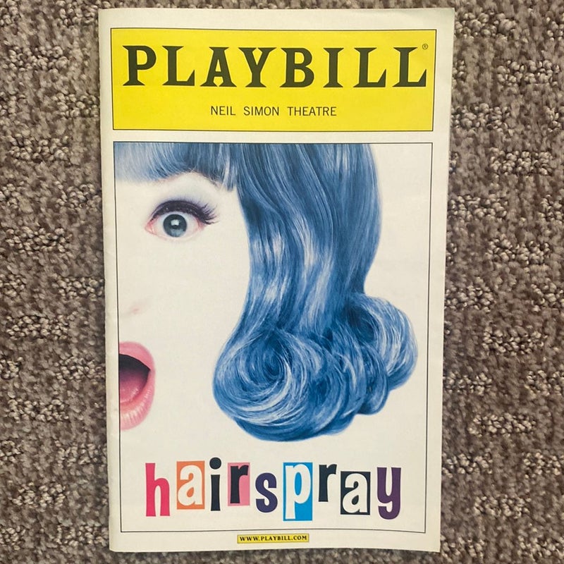 Playbill - HAIRSPRAY 