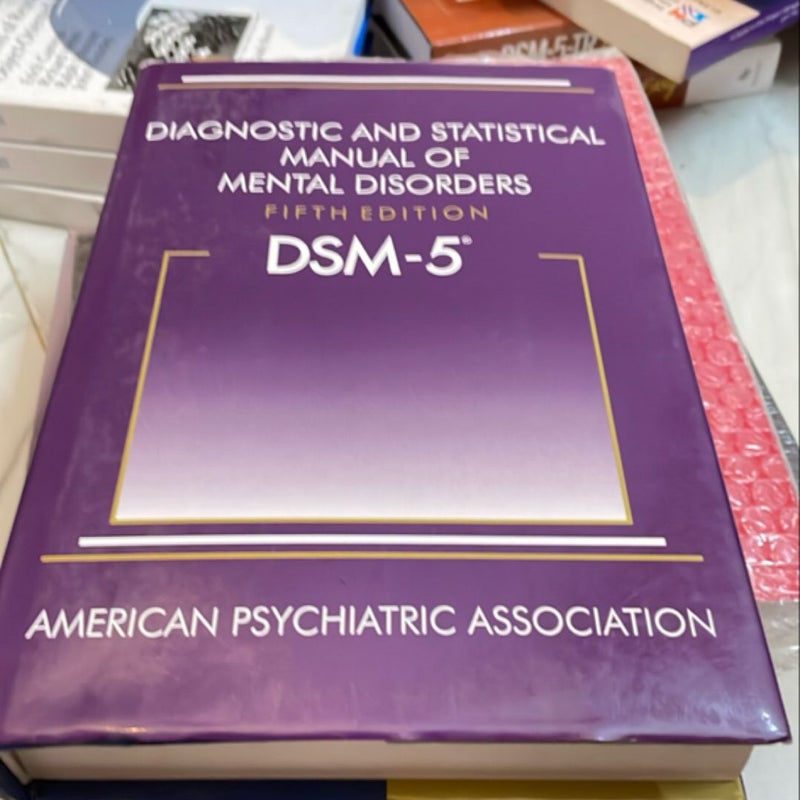 Diagnostic and Statistical Manual of Mental Disorders DSM-5