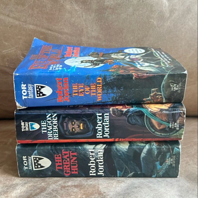 Wheel of Time Lot (Books 1-3)