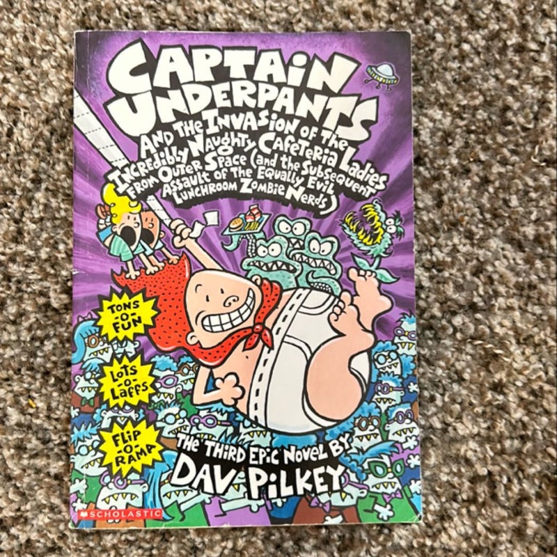 Captain Underpants 1,3,5,7,and 8