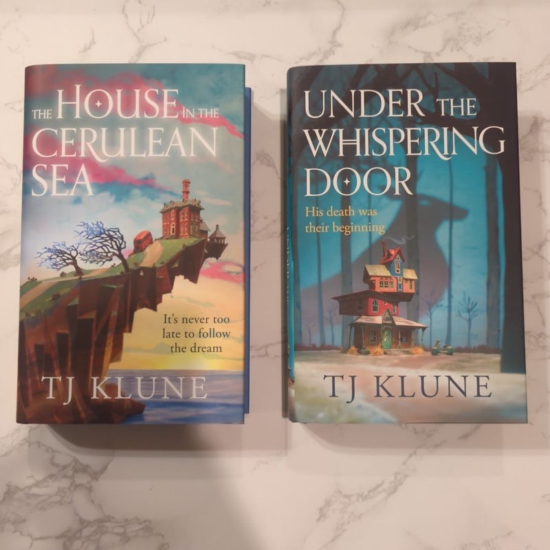 The House in the Cerulean Sea & Under the Whispering Door Illumicrate Editions