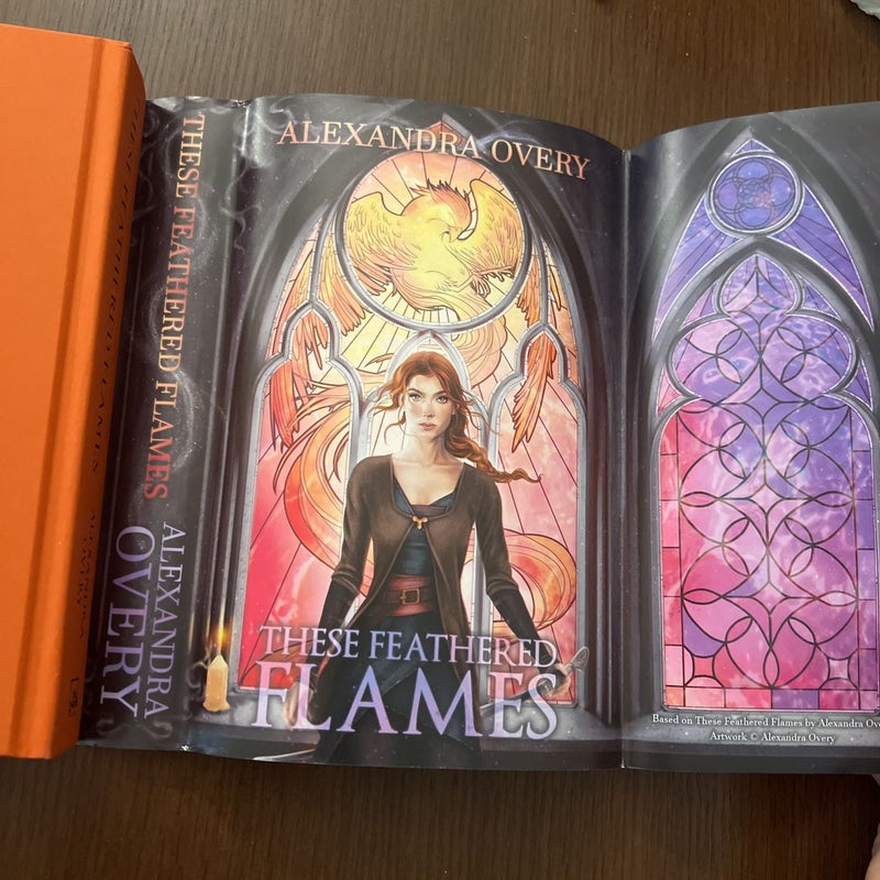 These feathered flames -signed special edition