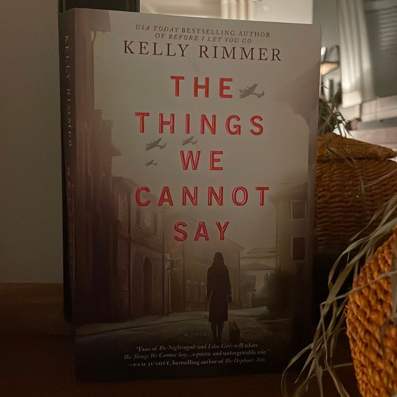 The Things We Cannot Say by Rimmer, Kelly