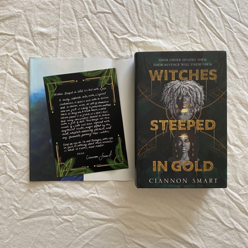 Witches Steeped in Gold ( Obsidian Moon Crate exclusive edition )