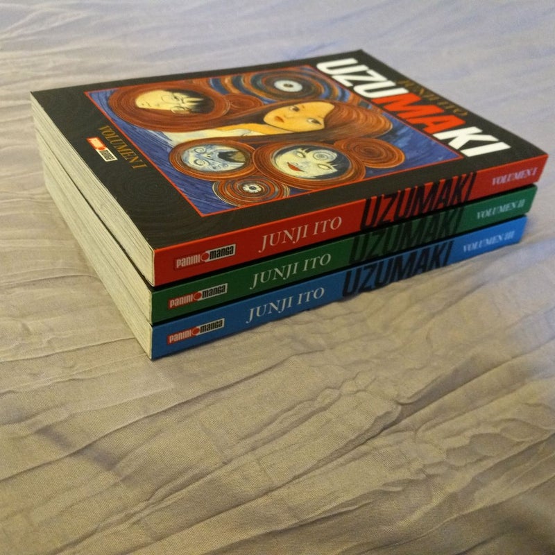 Uzumaki complete series volume 1-3 (en Español) 