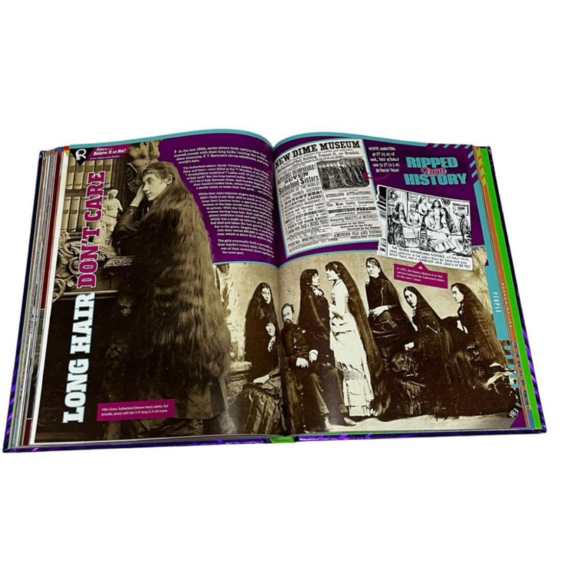 New Ripley’s Believe It Or Not A Century Of Strange Hardcover Coffee Table Book.
