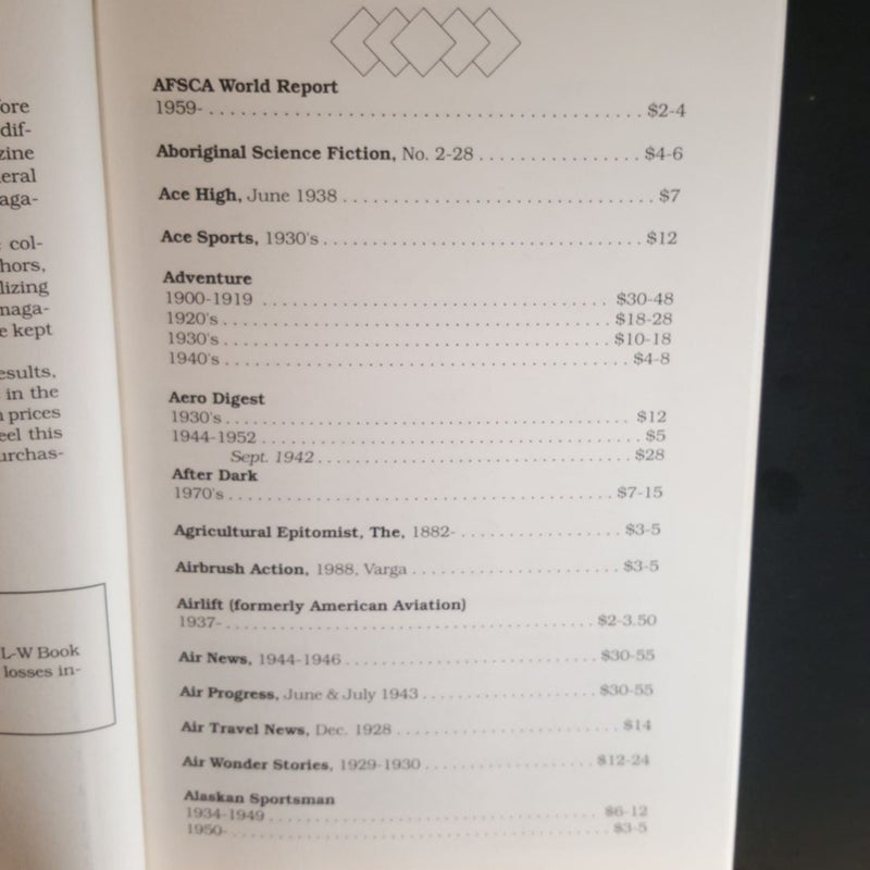 Old Magazines Price Guide