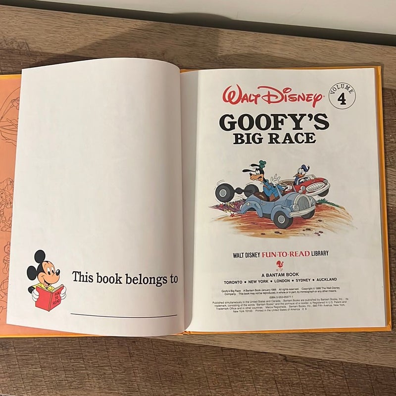 Goofy’s Big Race