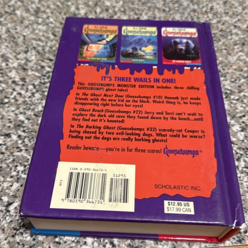 Goosebumps Monster Edition #3 First Edition