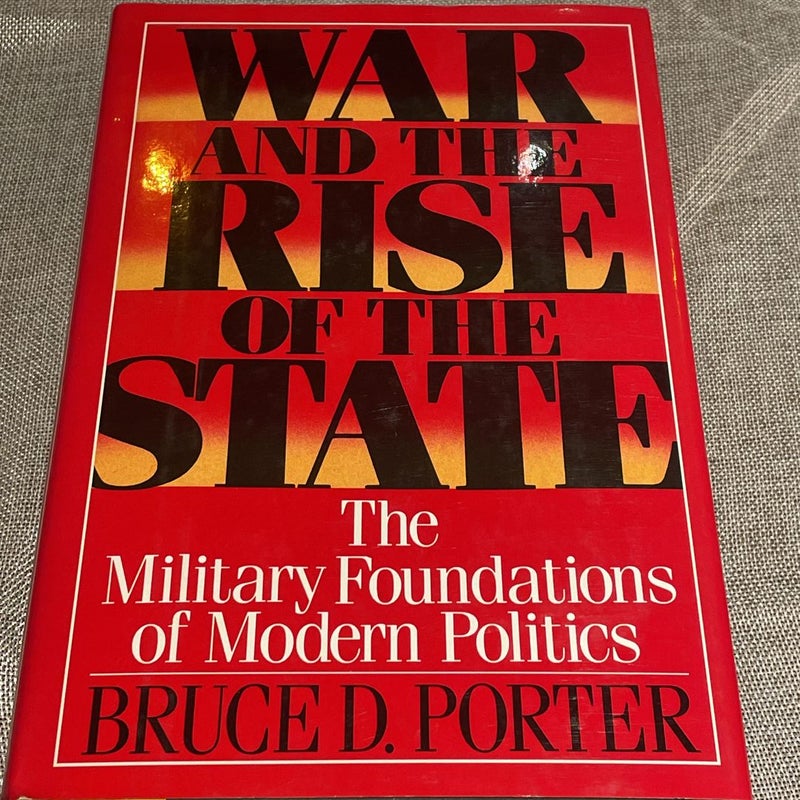 War and the rise of the state