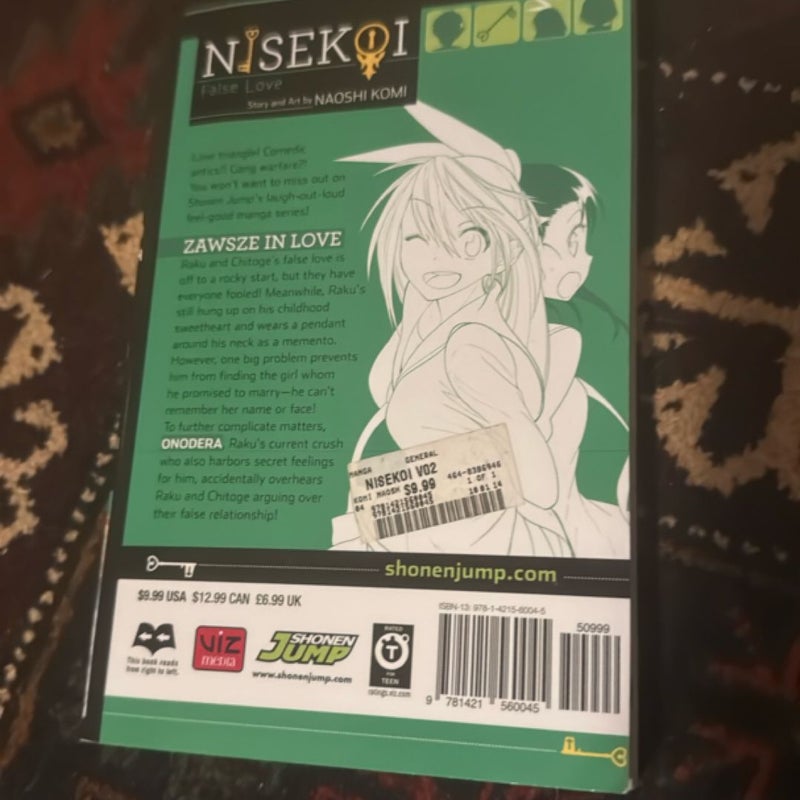 Nisekoi: False Love, Vol. 2