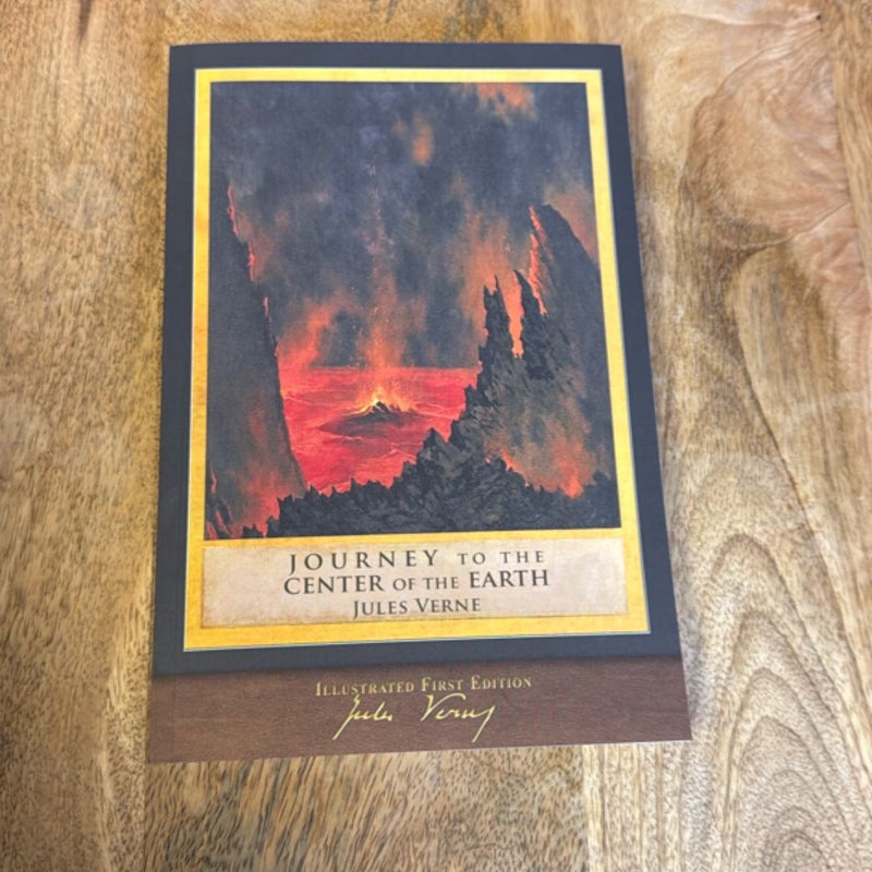 Journey to the Center of the Earth (Illustrated First Edition)