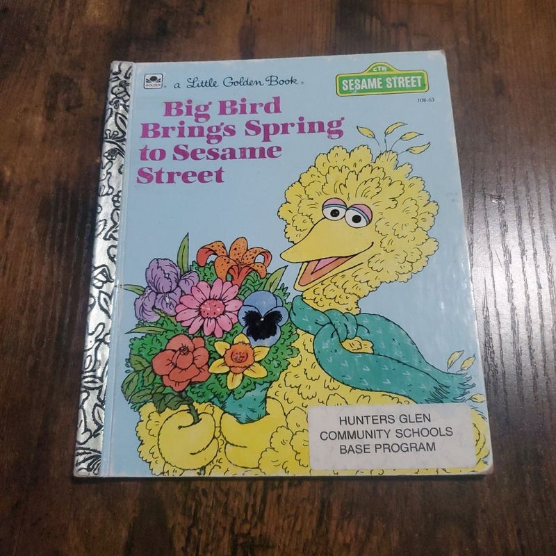 Big Bird Brings Spring to Sesame Street