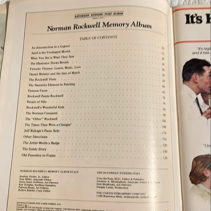 Notman Rockwell Memory Album