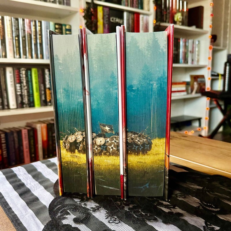 Of Blood And Bone Trilogy TBB Hand Signed