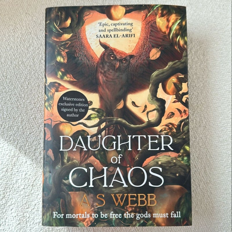 Waterstones Daughter of Chaos