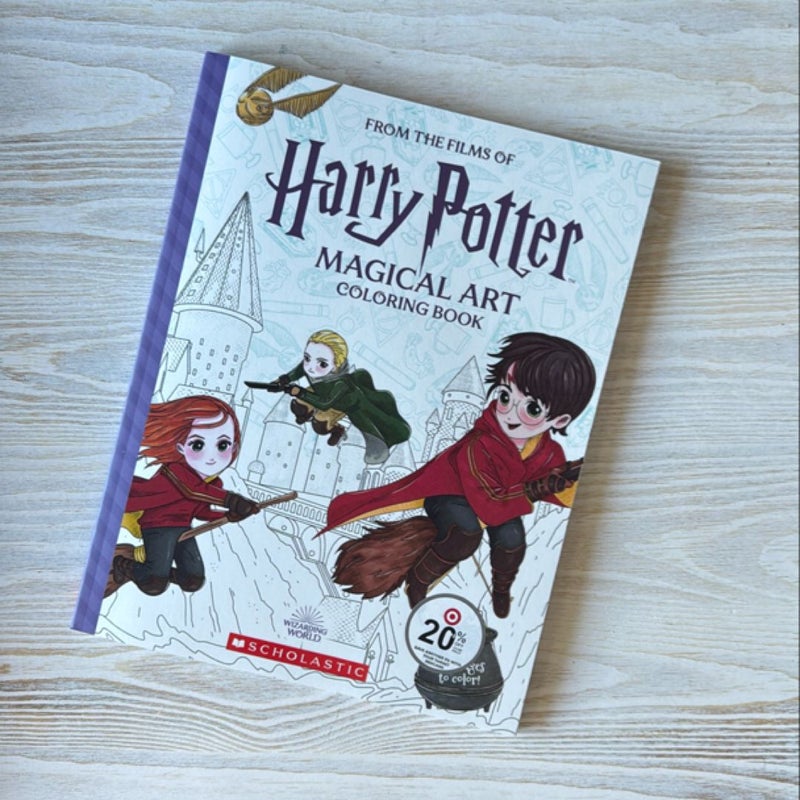 Harry Potter Magical Art Coloring Book