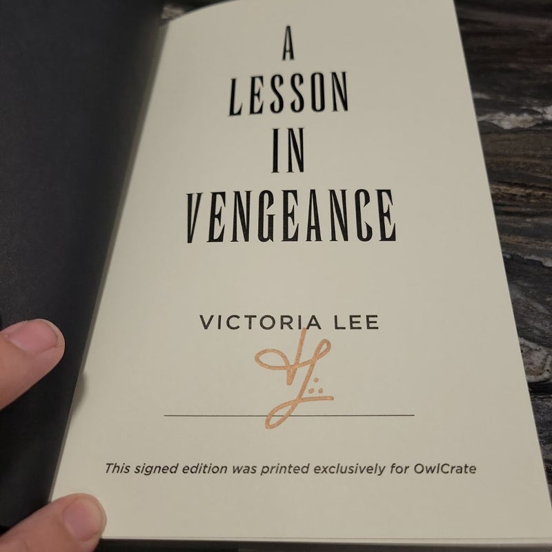 A Lesson in Vengeance