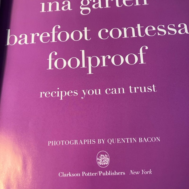 Barefoot Contessa Foolproof