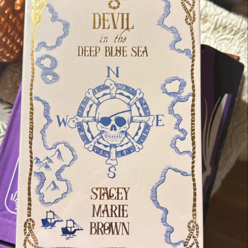 Devil in the Deep Blue Sea Series Darkly by Bookish Box SE