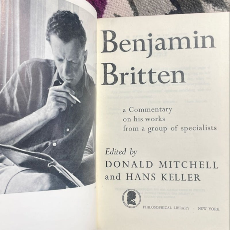 Benjamin Britten: A Commentary on his Works from a Group of Specialists (1952)