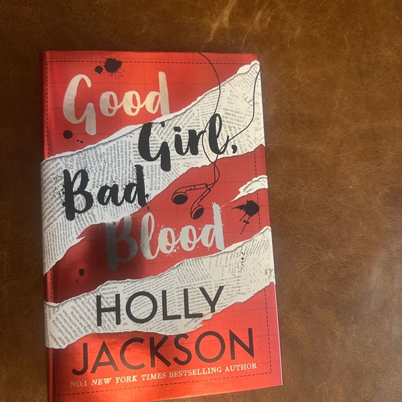 A good girls guide to murder Series special edition signed Good Girl Bad Blood