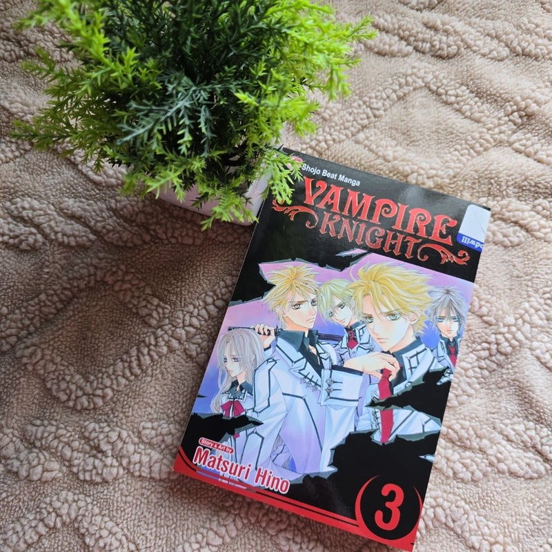 Vampire Knight, Vol. 1, 2, & 3