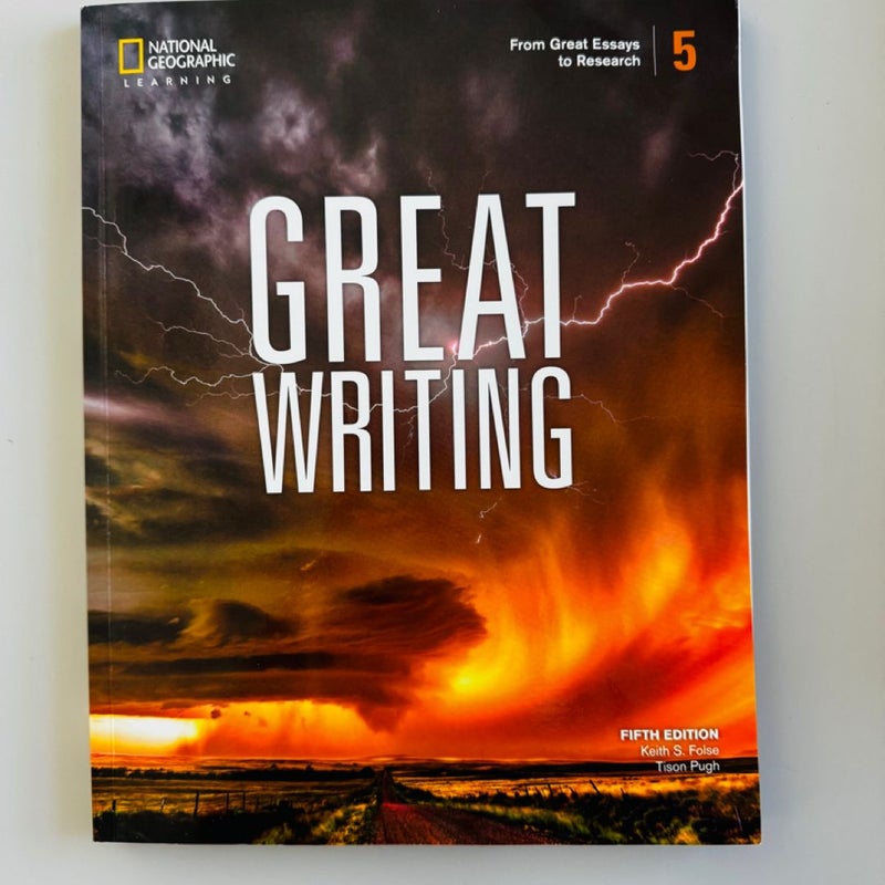 Great Writing 5: Student Book with Online Workbook