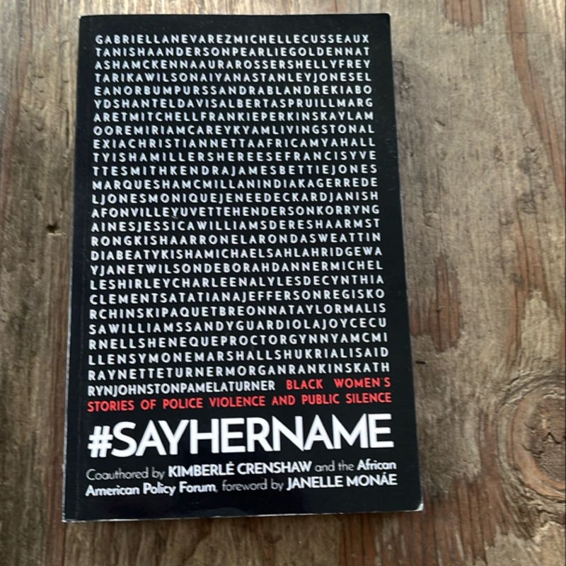 #SayHerName