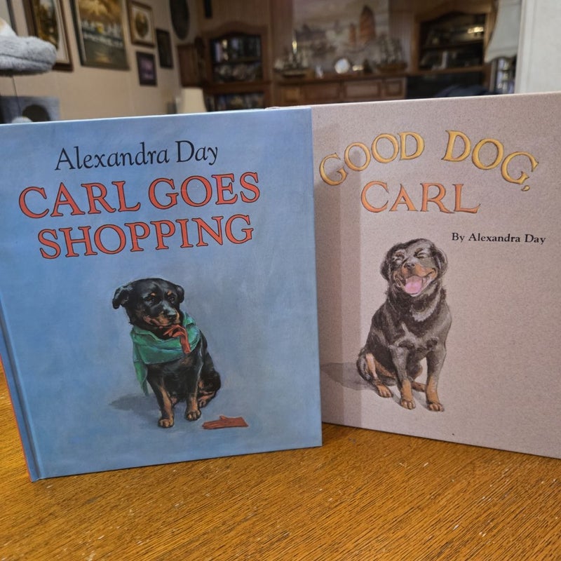 Good Dog, Carl 2 book set, bundle, lot