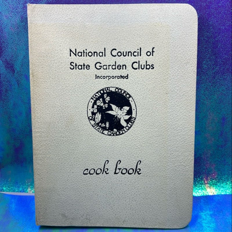 1935 national Council of state Garden club cookbook