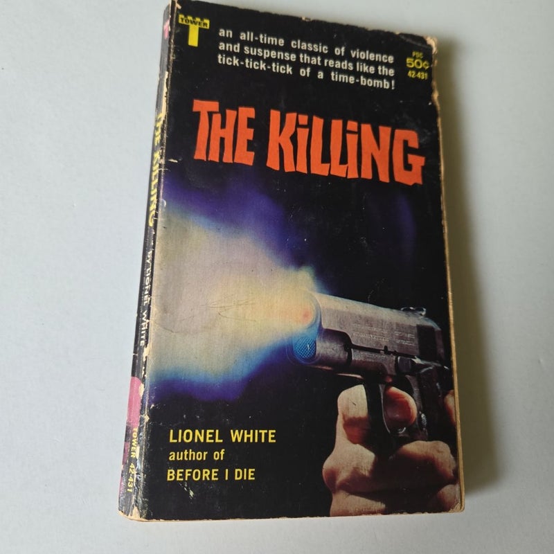 The Killing Lionel White paperback 1964 vintage noir