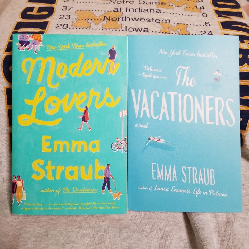 Modern Lovers & The Vacationers - 2 book bundle set