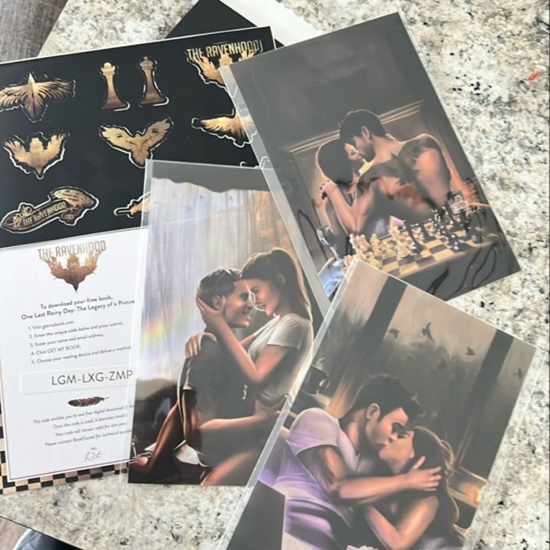 Ravenhood trilogy special book box edition