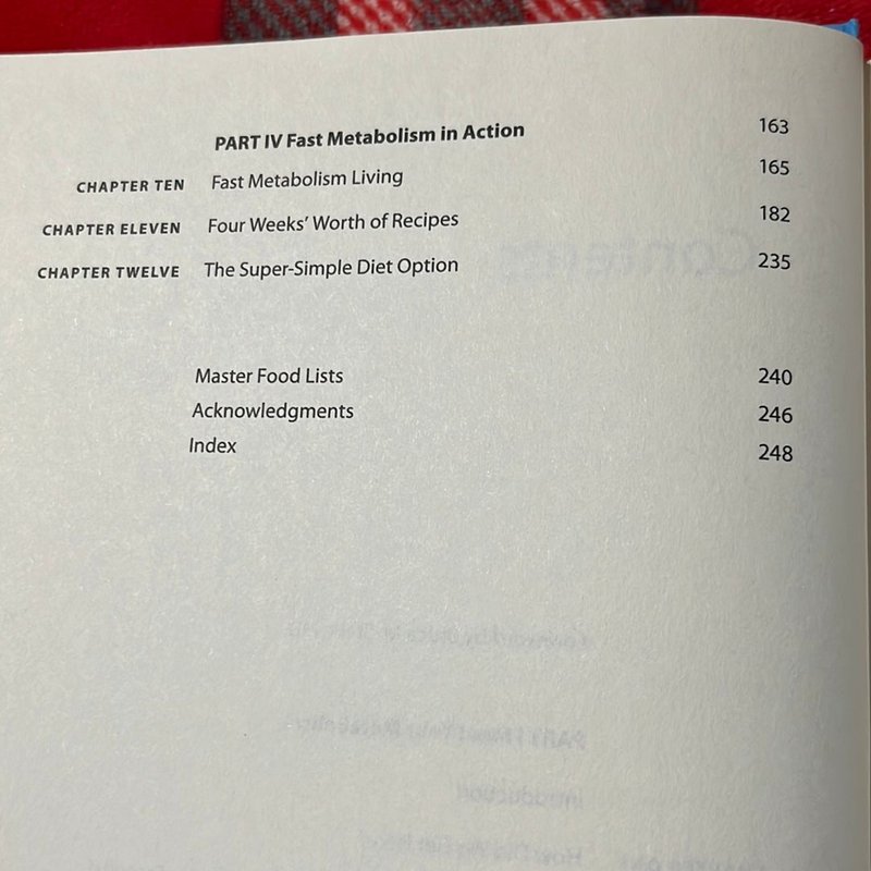 The Fast Metabolism Diet