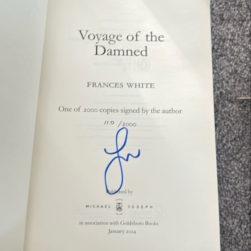 UK SIGNED SPECIAL EDITION Voyage of the Damned 