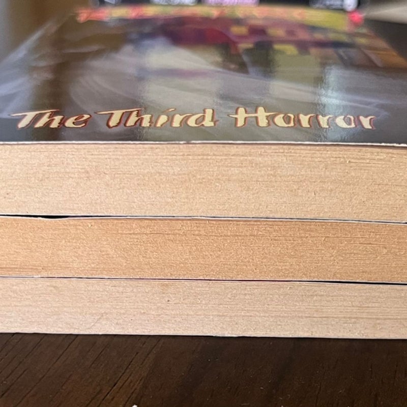 R.L. Stine 99 Fear Street House of Evil Trilogy First, Second & Third Horror Lot