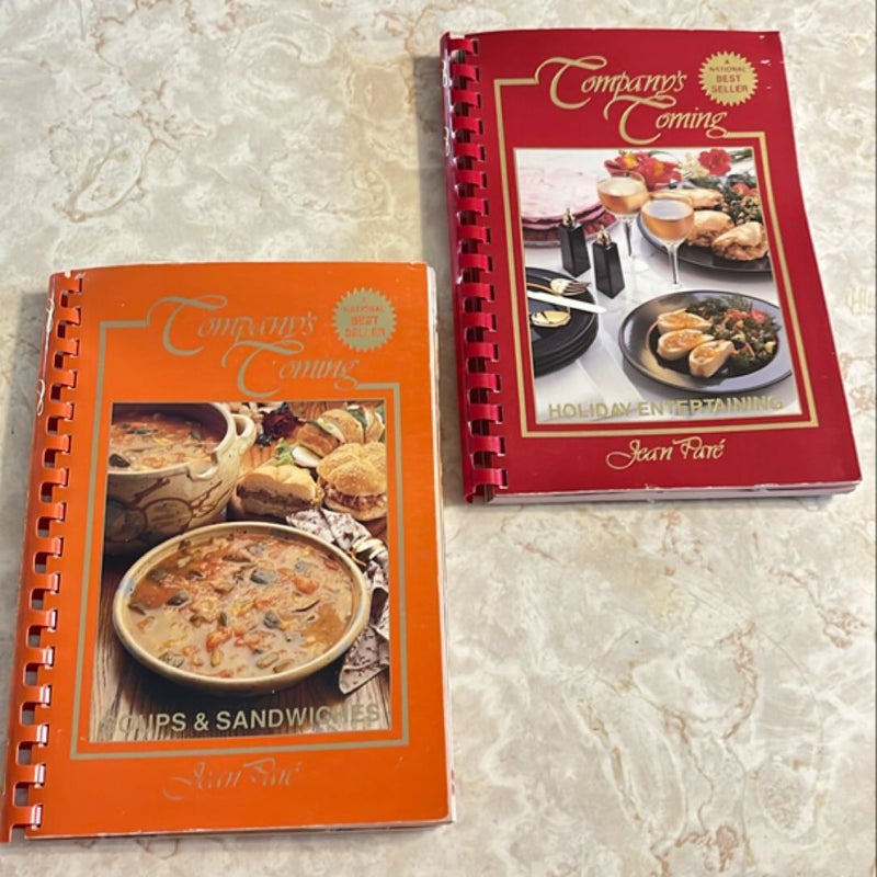 Vintage Company’s Coming recipe book set