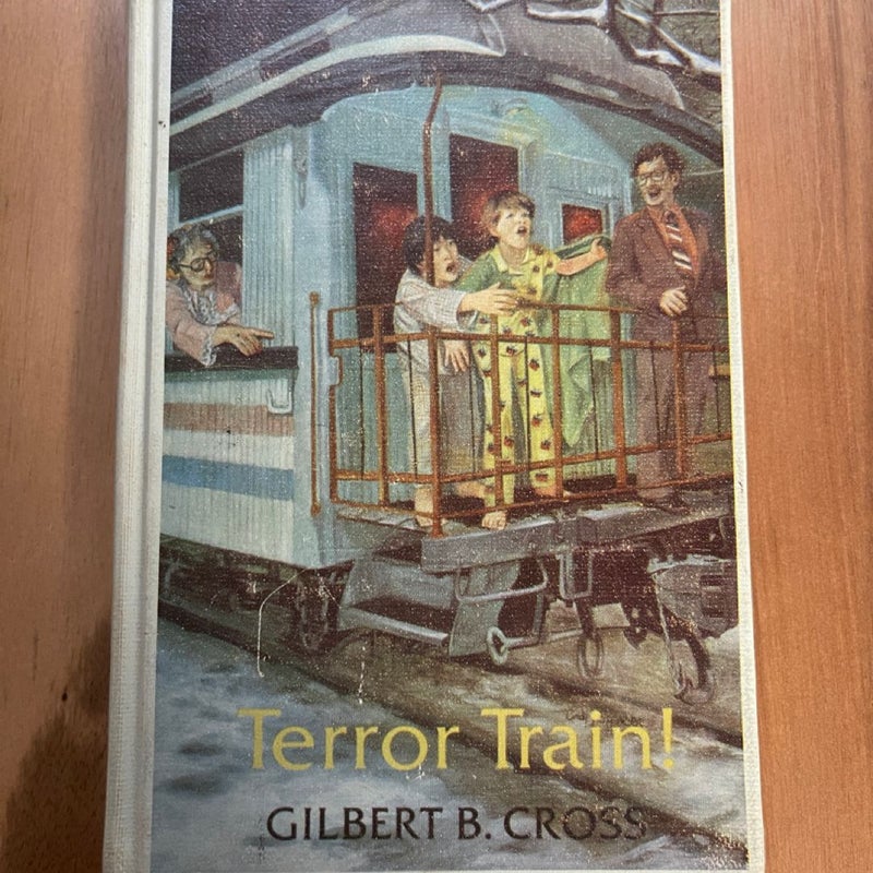Terror Train 1987 First Print First Edition Library Binding
