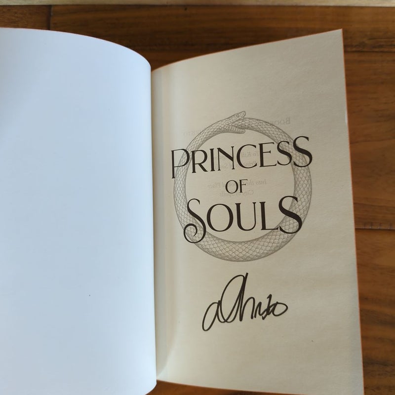 Princess of Souls - Signed Fairyloot Paperback 