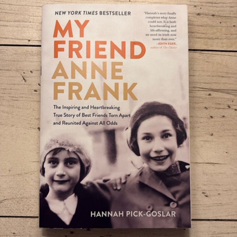 My Friend Anne Frank