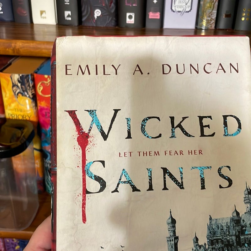 Wicked Saints - 1st edition signed 