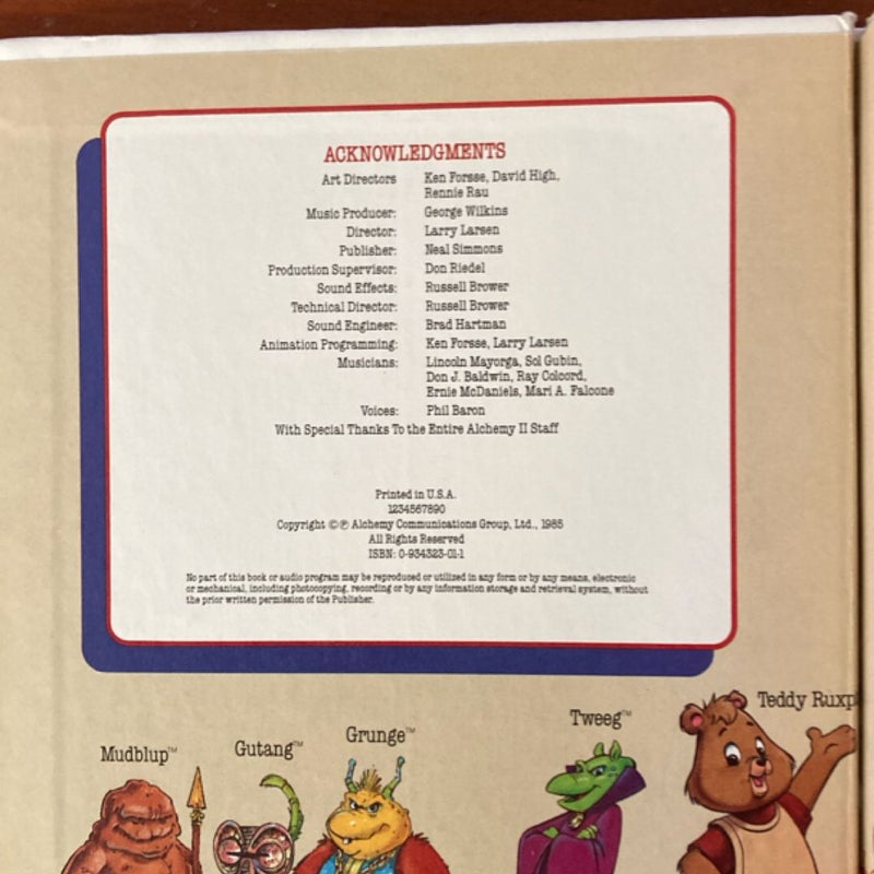 Teddy Ruxpin's Lullabies