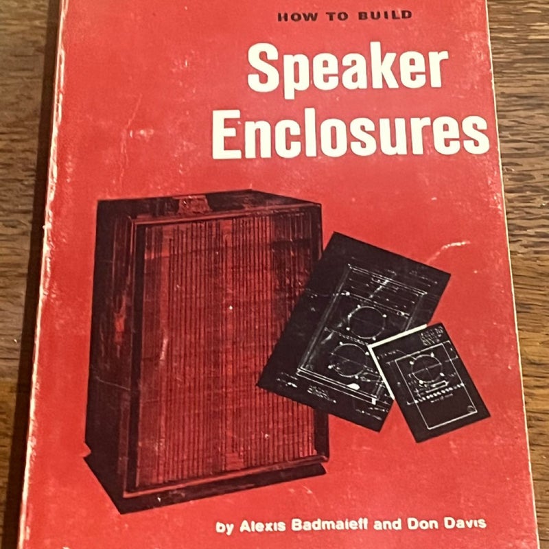 How To Build Speaker Enclosures- 1970