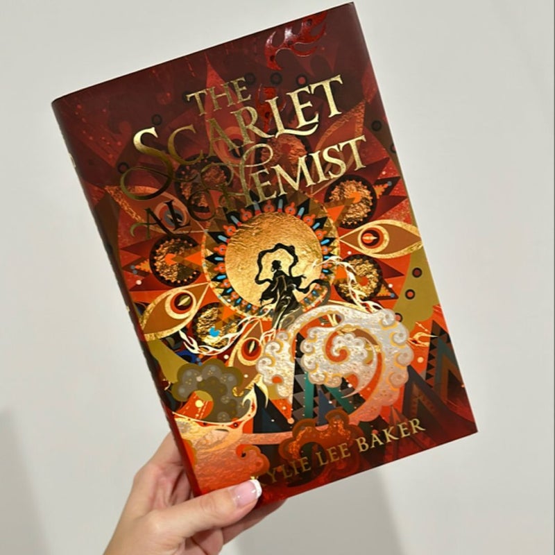 SIGNED The Scarlet Alchemist