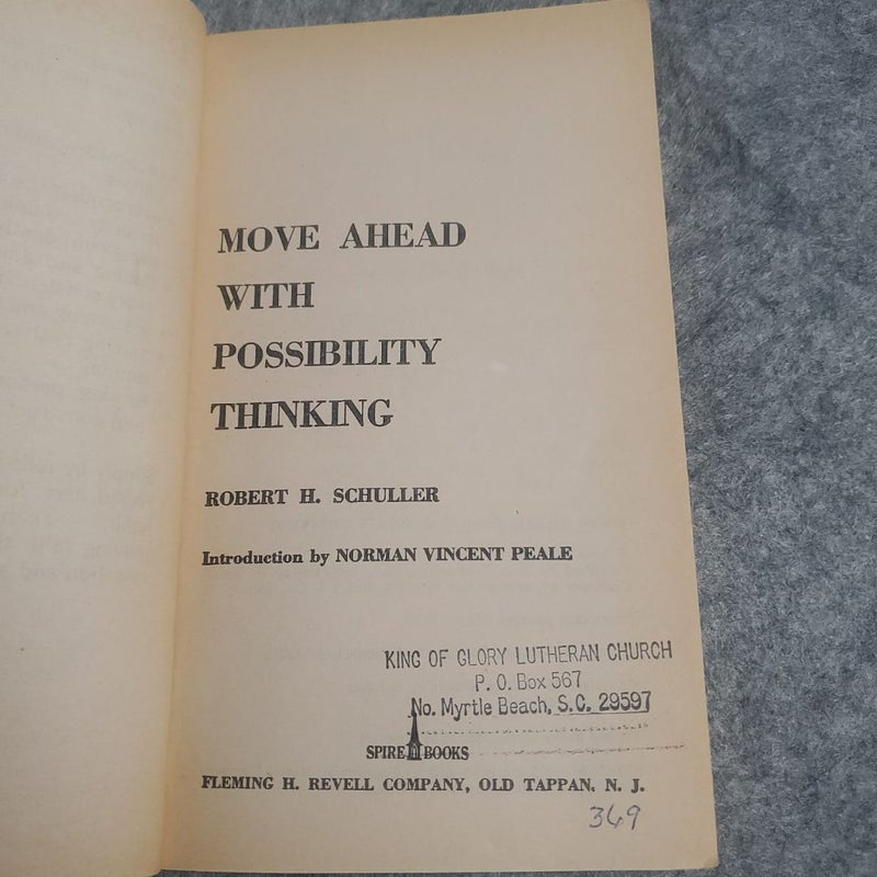 Move Ahead with Possibility Thinking 