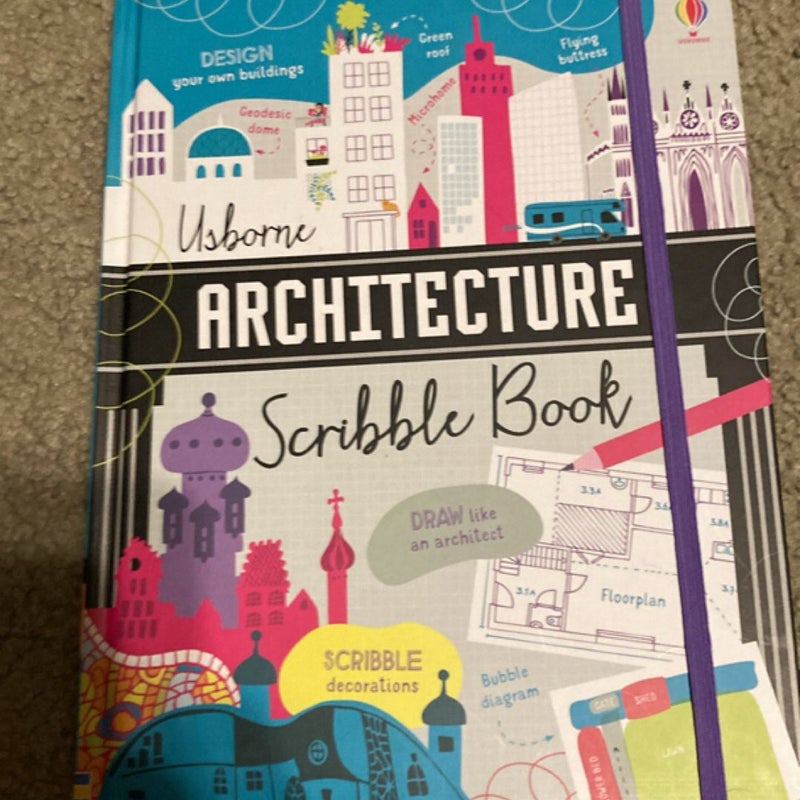 Usborne Architecture Scribble Book