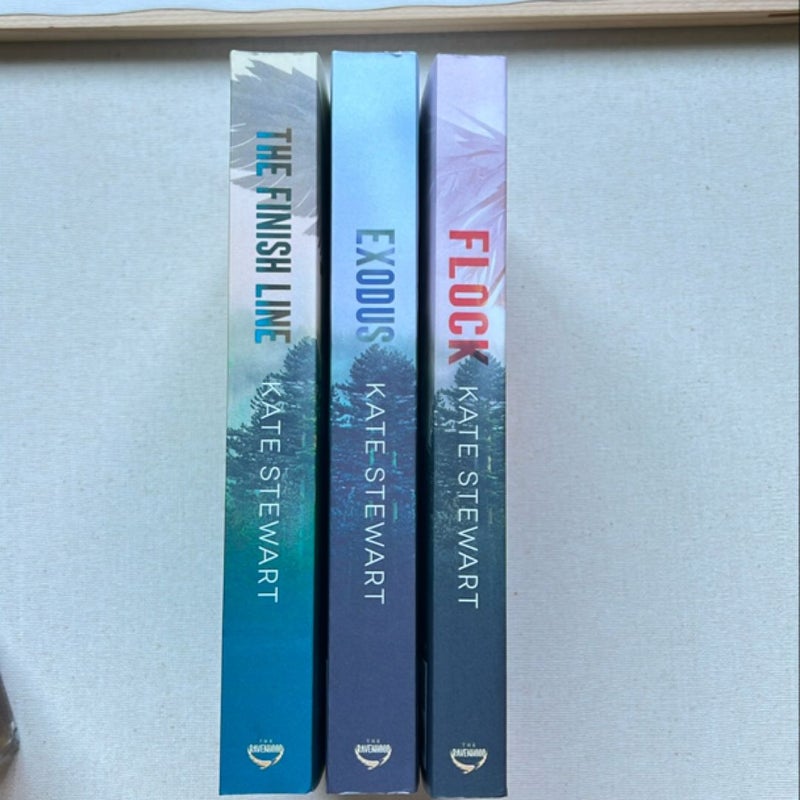 The Ravenhood Trilogy OOP Covers 